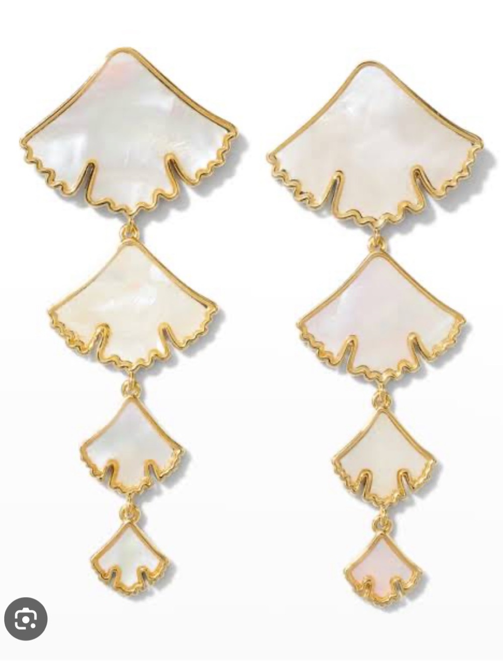 Mignonne Gavigan Abalone Talia Drop Earrings